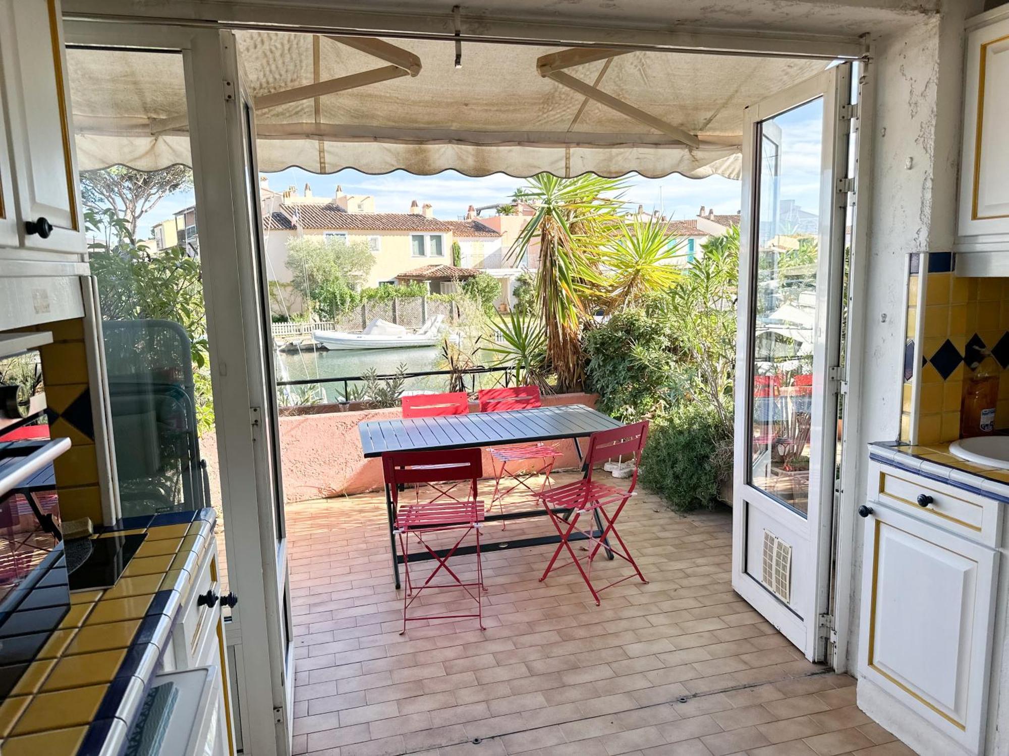 Appartement Port Grimaud 2/4 Pers Avec Grande Terrasse Kültér fotó